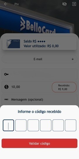 Confirmação do código
