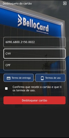 Informações sobre a chave