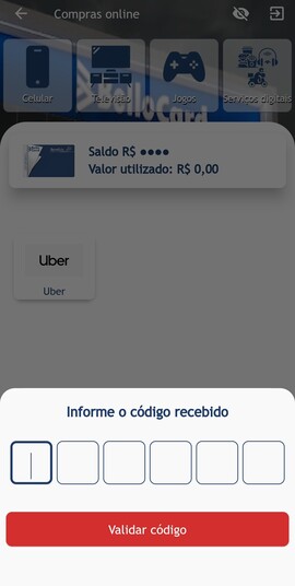 Confirmação do código