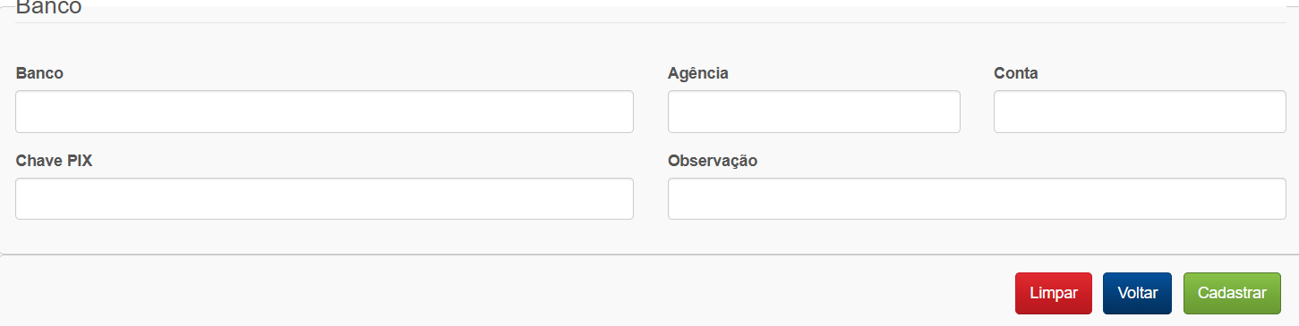 Tela de Cadastro de Associado