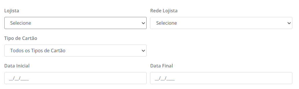 Formulário do Relatório