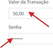 Valor e Senha
